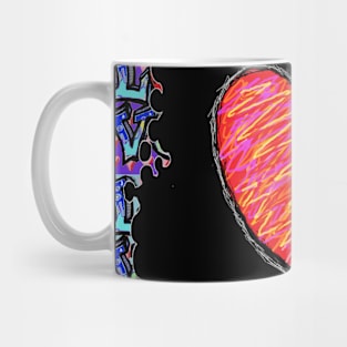 love,red,heart 2 Mug